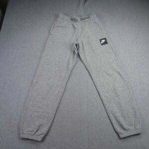 Nike Sportswear Club Jogger Youth Boy Large Gray Fleece Sweatpants Athleisure